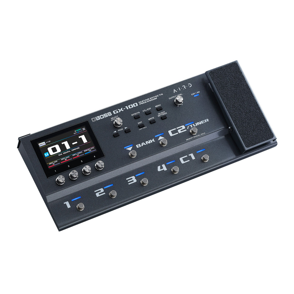 BOSS GX-100 23 AIRD Amplifiers Custom Footswitches Guitar Multi-Effects Pedal