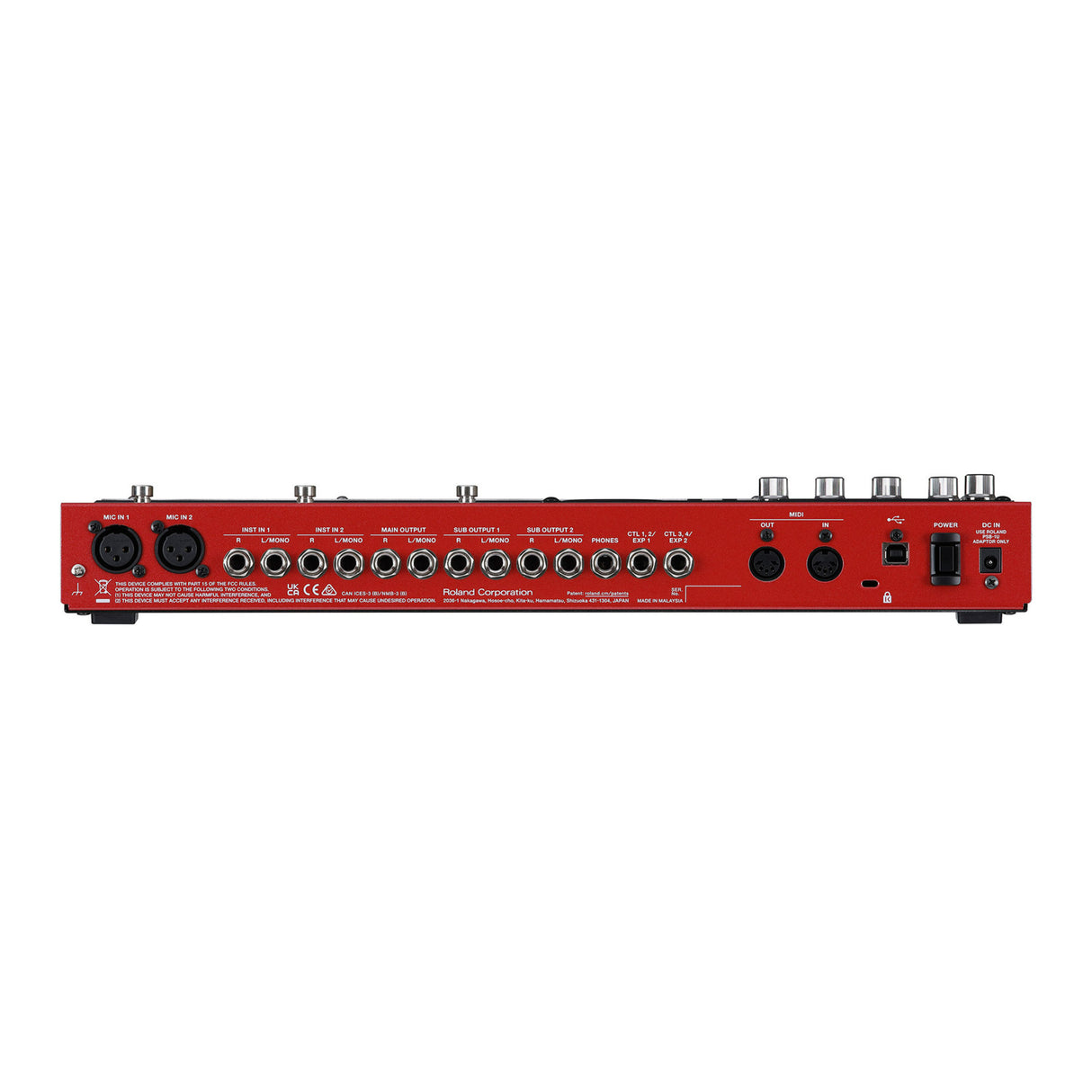 BOSS RC-600 Nine Footswitches Control 49 Input FX Loop Station Looper Pedal