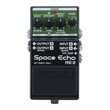 BOSS RE-2 Space Echo Compact Full Stereo I/O Delay and Reverb Effects Pedal