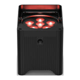 Chauvet DJ Freedom Par T6 Battery-Operated Tri-Color LED Lights Bundle (4-Pack)