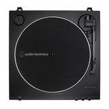 Audio-Technica AT-LP60X Turntable (Black) with Powered Studio Monitors Pair