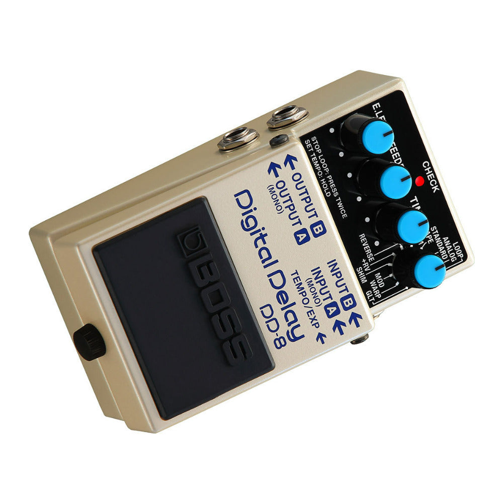 BOSS DD-8 Eleven Modes Full Stereo I/O Support Looper Digital Delay Pedal