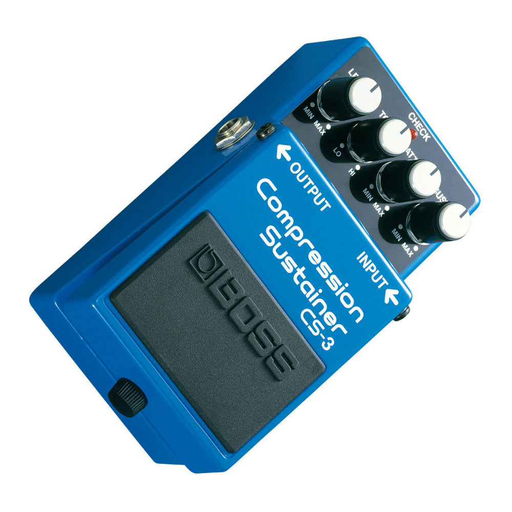 BOSS CS-3 Level, Tone, Attack, and Sustain Controls Compressor/Sustainer Pedal