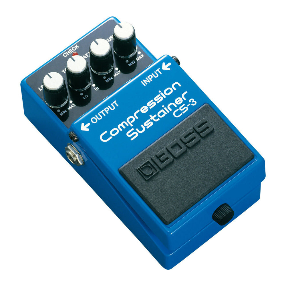 BOSS CS-3 Level, Tone, Attack, and Sustain Controls Compressor/Sustainer Pedal