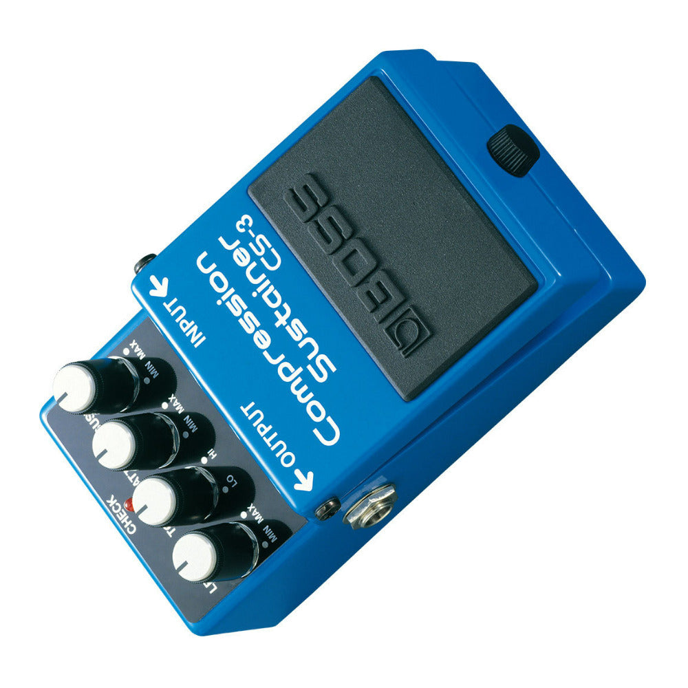 BOSS CS-3 Level, Tone, Attack, and Sustain Controls Compressor/Sustainer Pedal