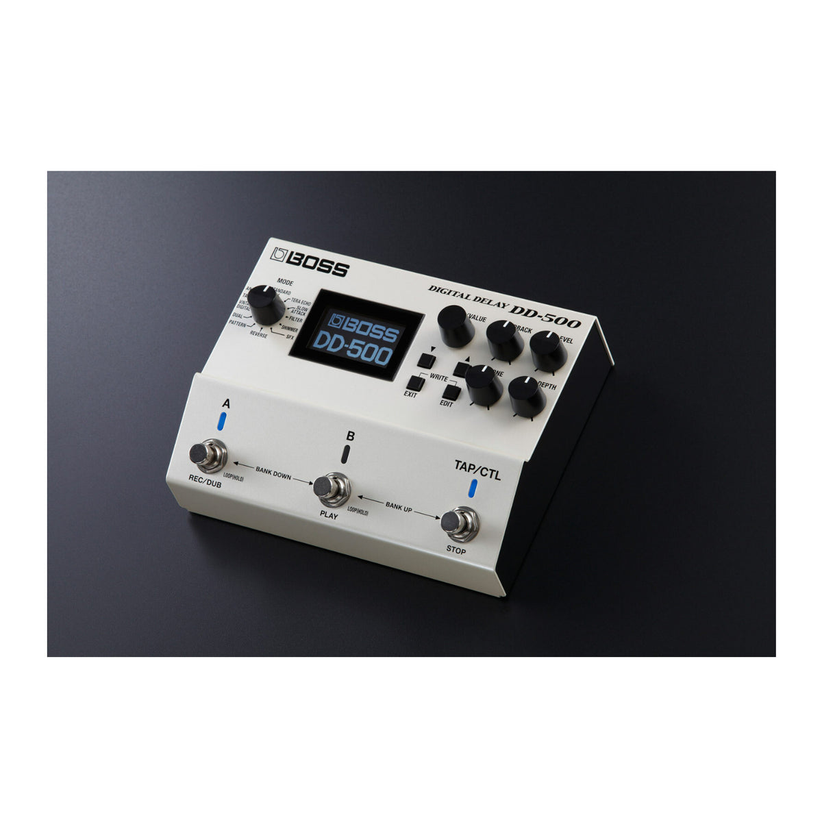 BOSS DD-500 32-Bit AD/DA and 32-Bit/96 kHz 12 Delay Modes Digital Delay Pedal