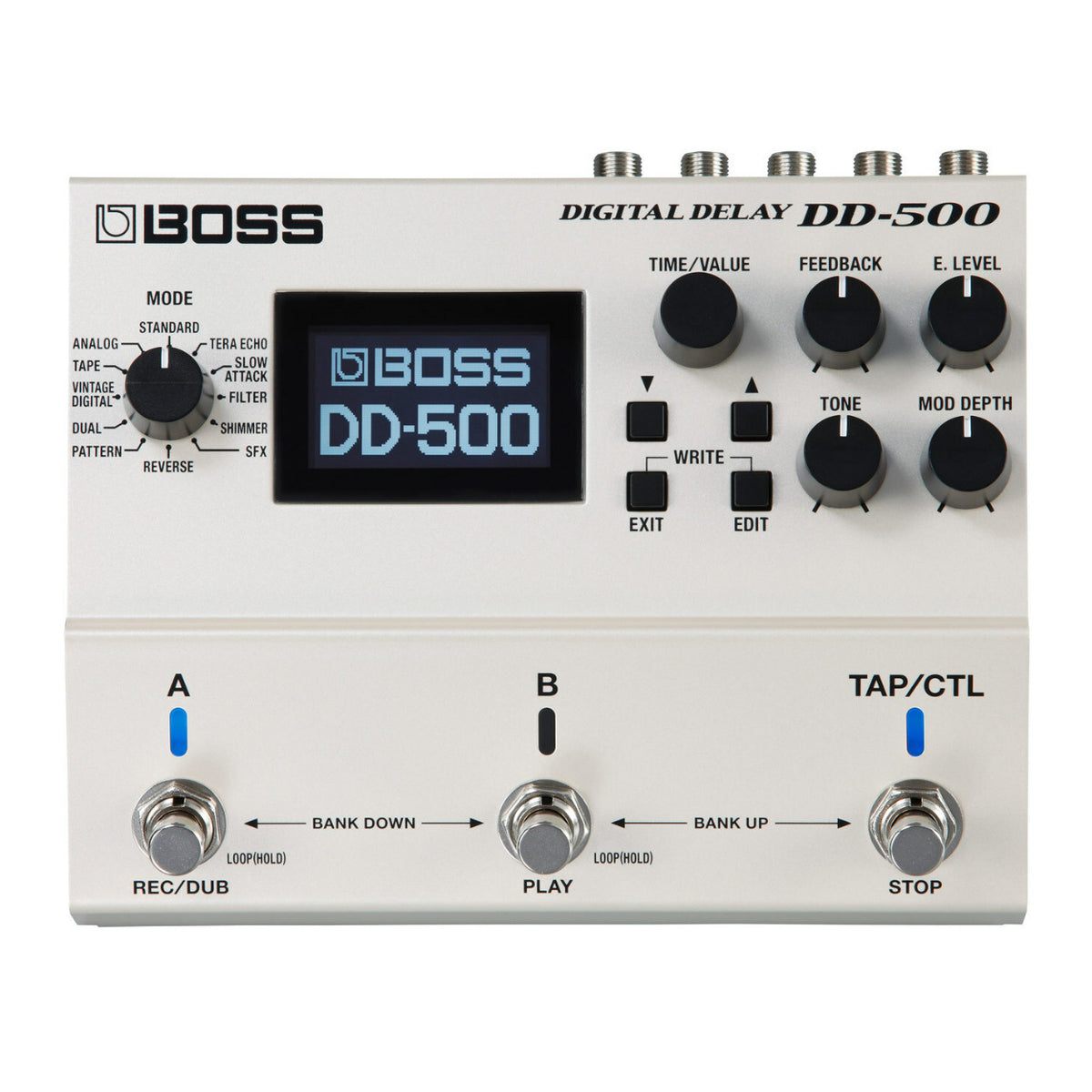BOSS DD-500 32-Bit AD/DA and 32-Bit/96 kHz 12 Delay Modes Digital Delay Pedal
