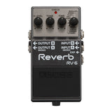 BOSS RV-6 Compact Eight Reverb Effect 100 Percent Wet Sound Digital Reverb Pedal