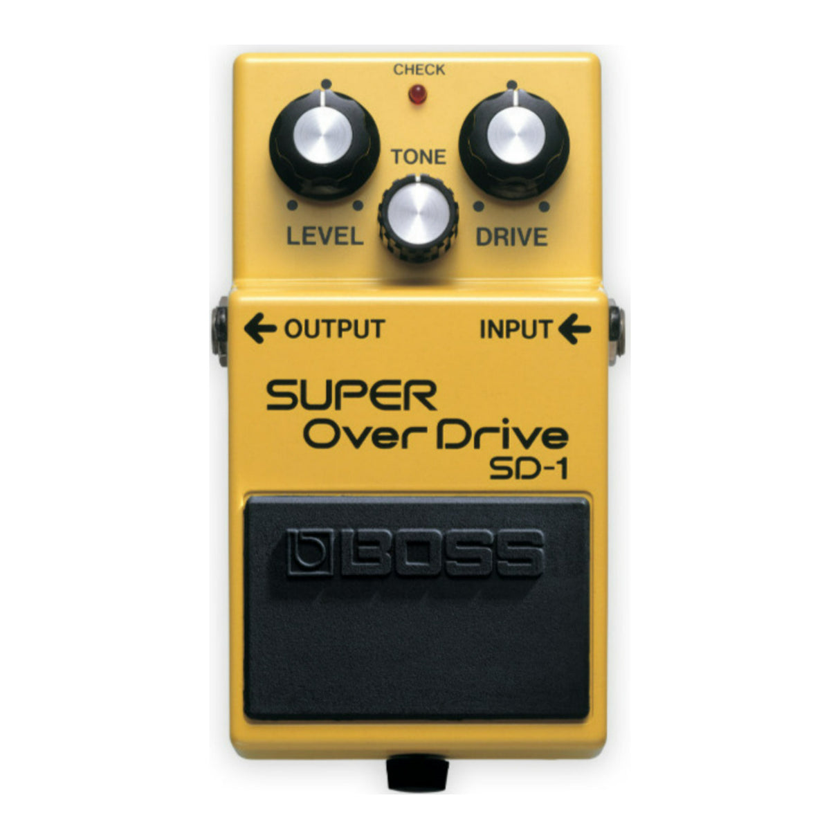 BOSS SD-1 Clipping Circuit Higher Drive Settings Super Overdrive Compact Pedal