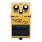 BOSS SD-1 Clipping Circuit Higher Drive Settings Super Overdrive Compact Pedal