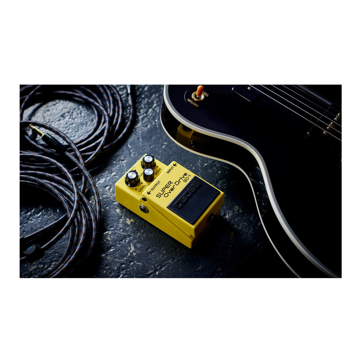 BOSS SD-1 Clipping Circuit Higher Drive Settings Super Overdrive Compact Pedal