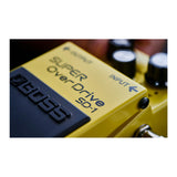 BOSS SD-1 Clipping Circuit Higher Drive Settings Super Overdrive Compact Pedal