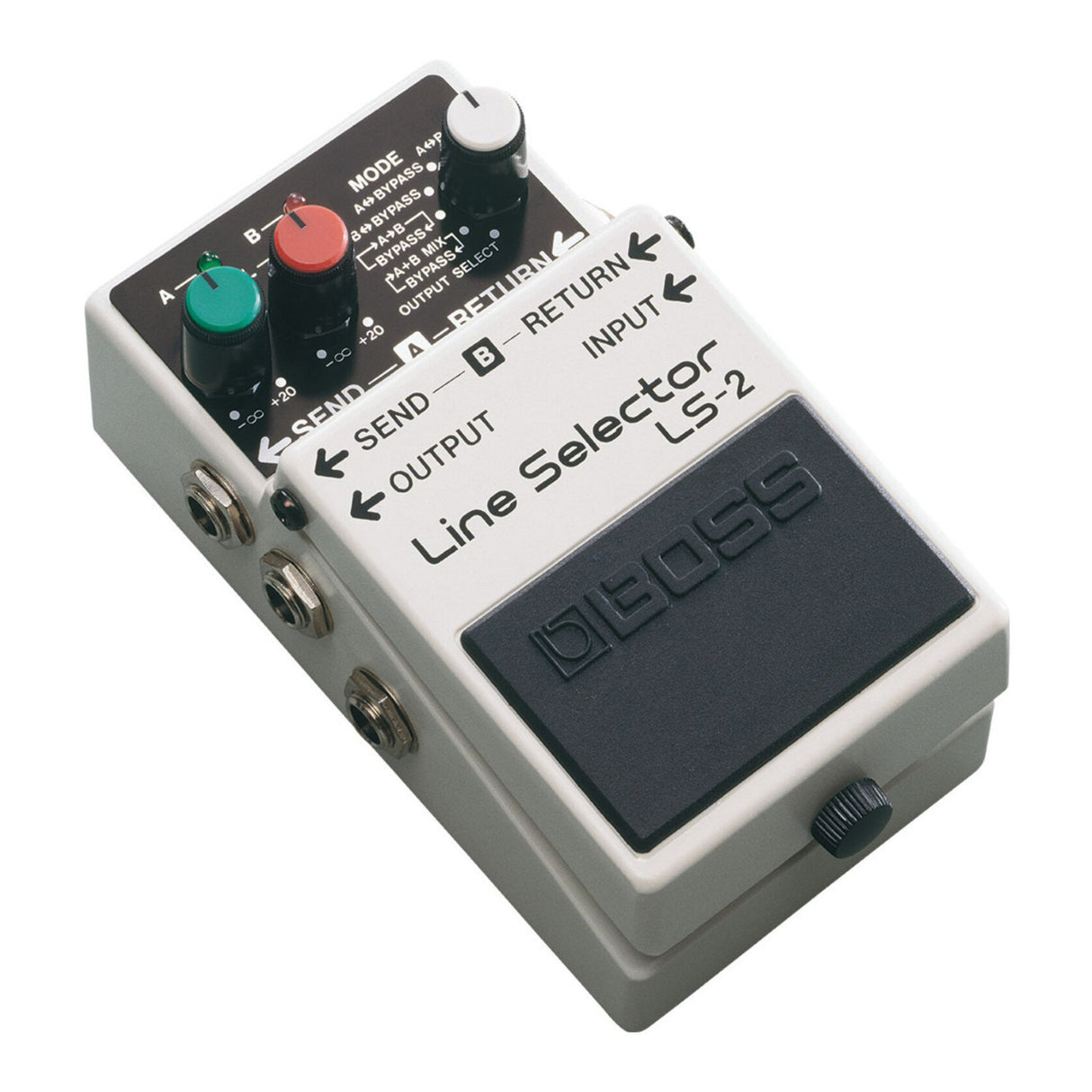 Boss LS-2 Compact Line Selector Pedal with Level Control and Six Looping Modes