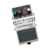 Boss LS-2 Compact Line Selector Pedal with Level Control and Six Looping Modes