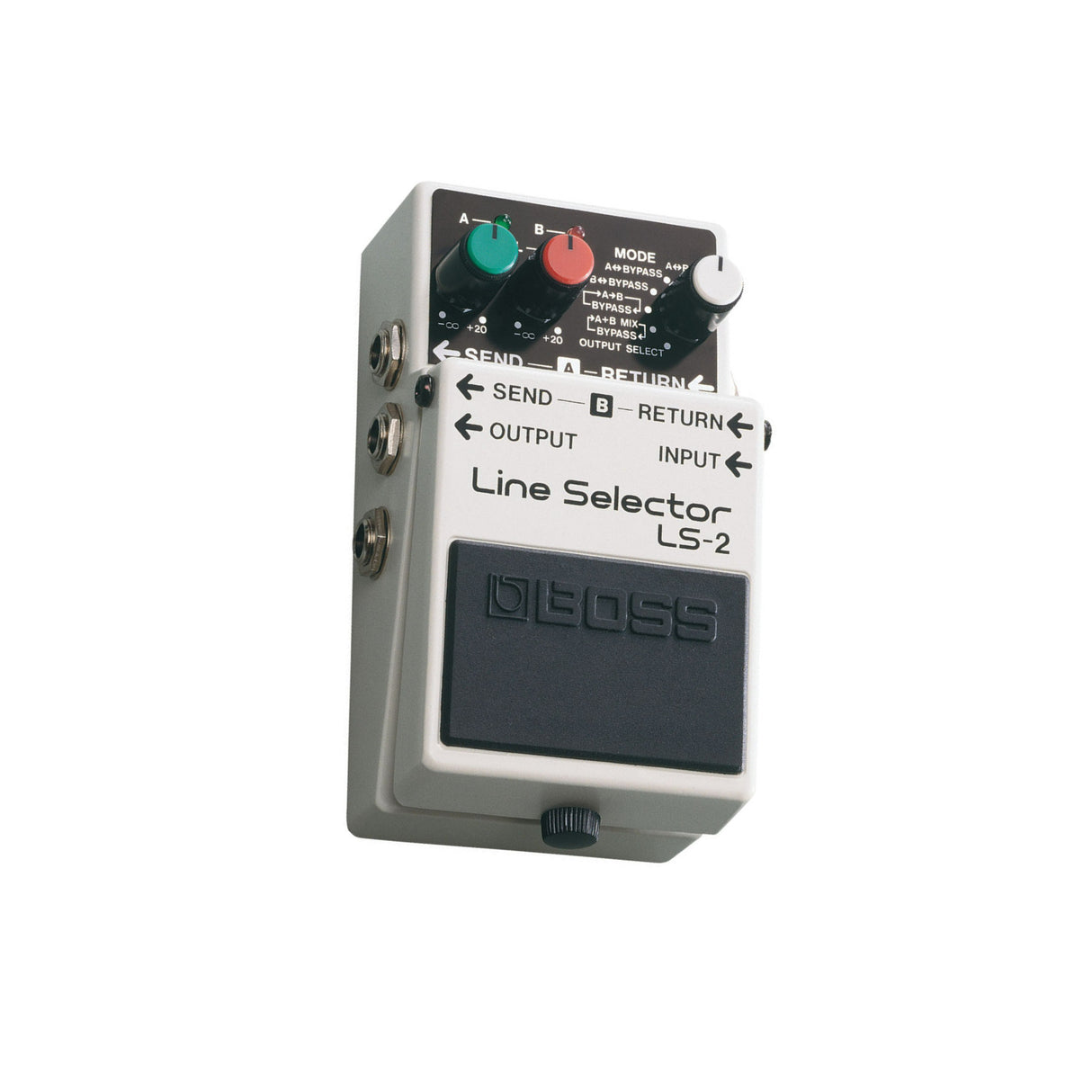 Boss LS-2 Compact Line Selector Pedal with Level Control and Six Looping Modes