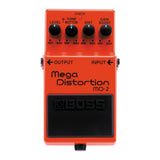 Boss MD-2 Mega Distortion Battery and Adapter Powered Tone Control Pedal