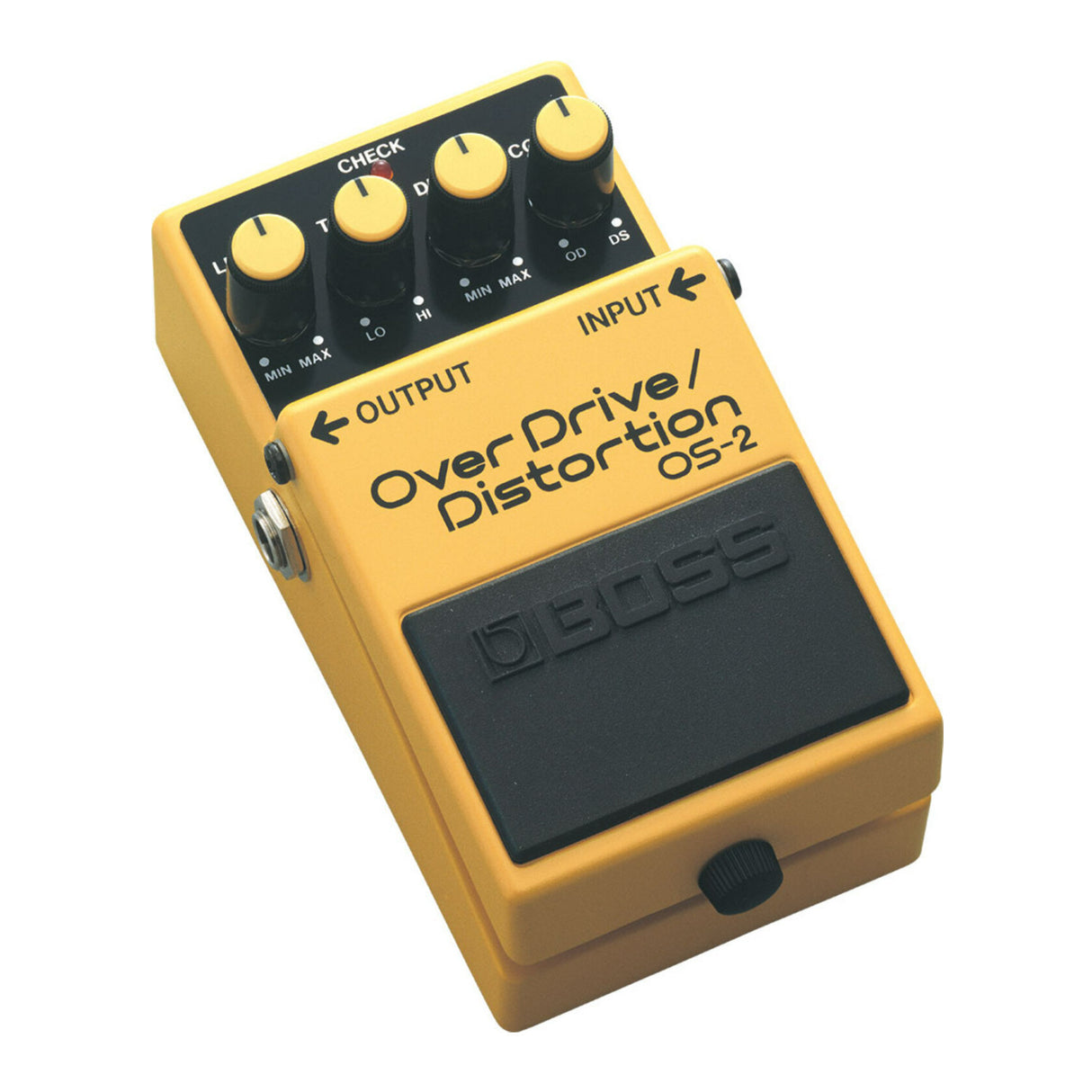 Boss OS-2 Battery and Adapter Powered Flexible Overdrive Distortion Pedal