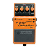 BOSS DS-2 Turbo Distortion Pedal with Twin Modes and Built-In Remote Jack