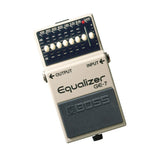 BOSS GE-7 7-Band 100 Hz to 6.4 kHz Frequency Range Equalizer Pedal