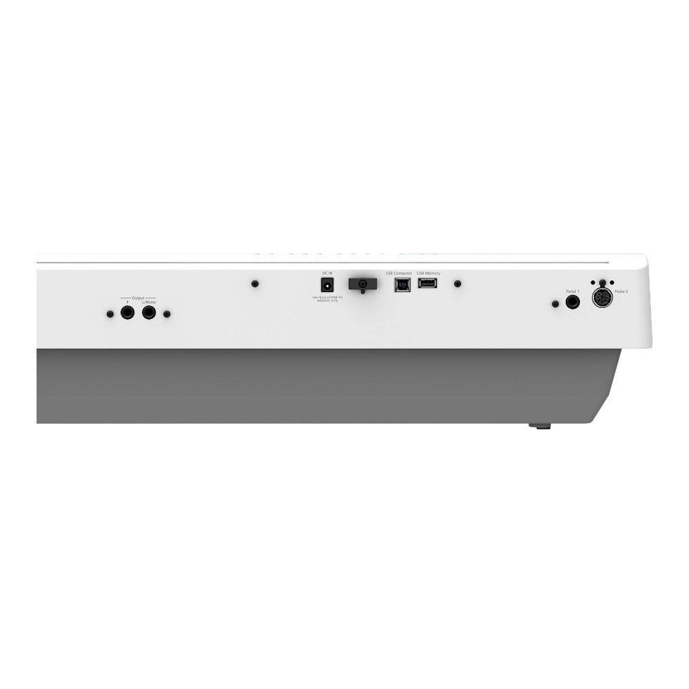 Roland Digital Lightweight PHA-4 Standard Keyboard Piano Stereo Speakers (White)