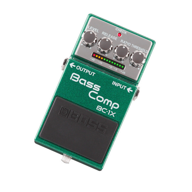 BOSS BC-1X Bass Premium Compressor Pedal with Multiband Compression (Open Box)