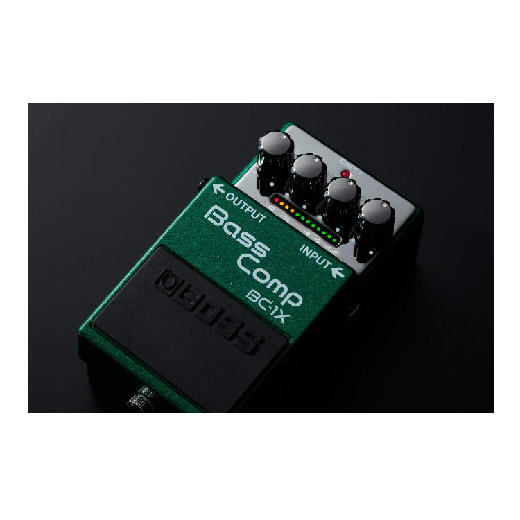 BOSS BC-1X Bass Premium Compressor Pedal with Multiband Compression (Open Box)