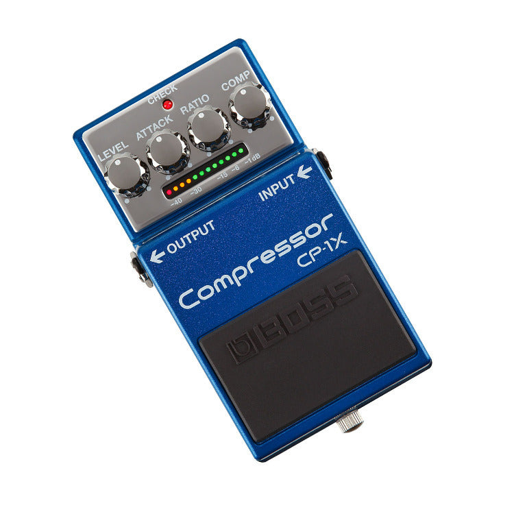BOSS CP-1X Multi-Dimensional Processing Technology Guitar Compressor Pedal (Open Box)