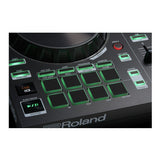 Roland DJ-202 Lightweight Design Two-Channel Four-Deck Serato DJ Controller (Open Box)