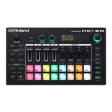 Roland MC-101 Compact Portable Four-Track 16 RGB Pads 64 Clips Groovebox