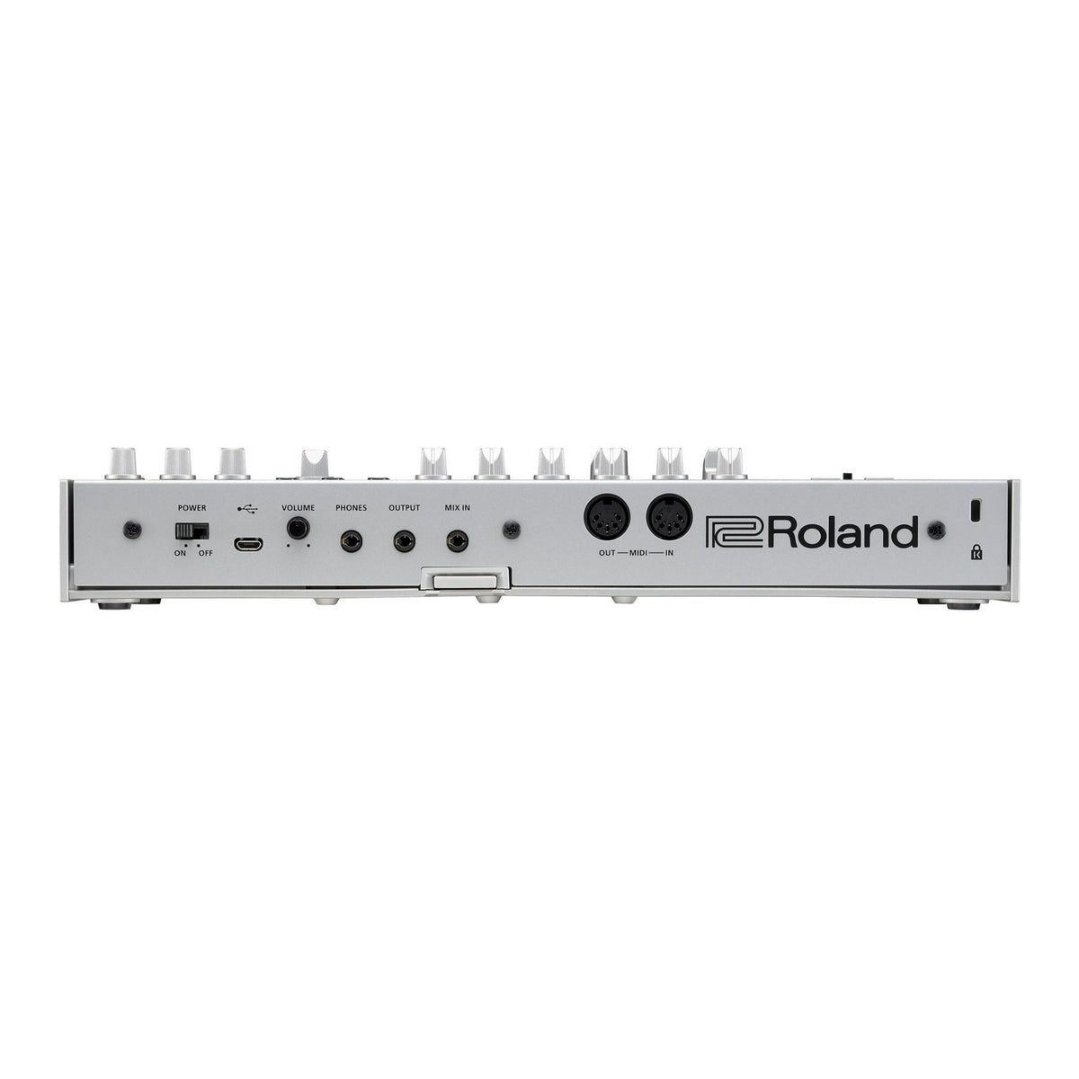Roland Boutique Compact Metal Top Drum Machine with Color-Matched Case (Silver) (Open Box)