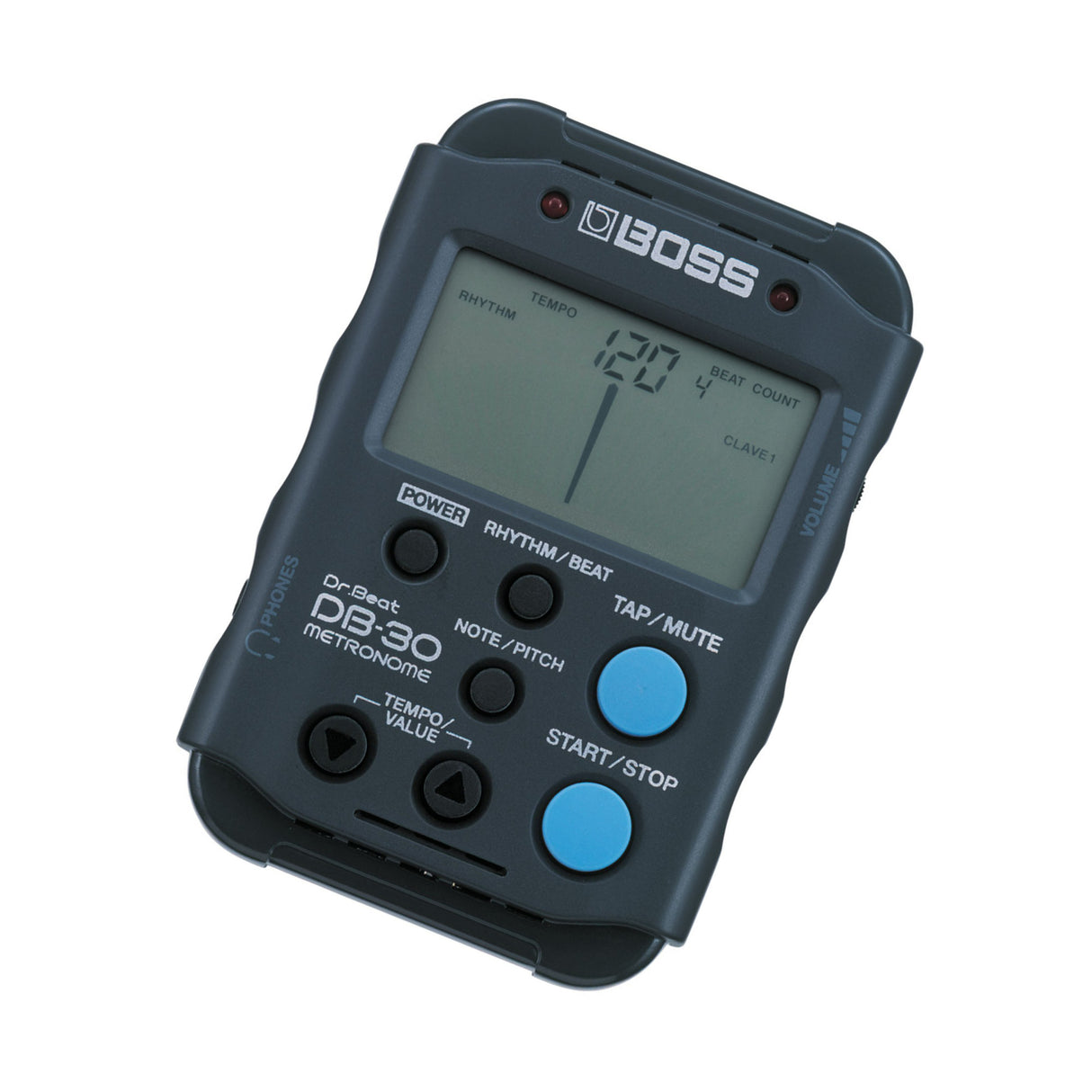 BOSS DB-30 Dr. Beat Portable Rugged Built Nine Rhythm Types Large LCD Metronome