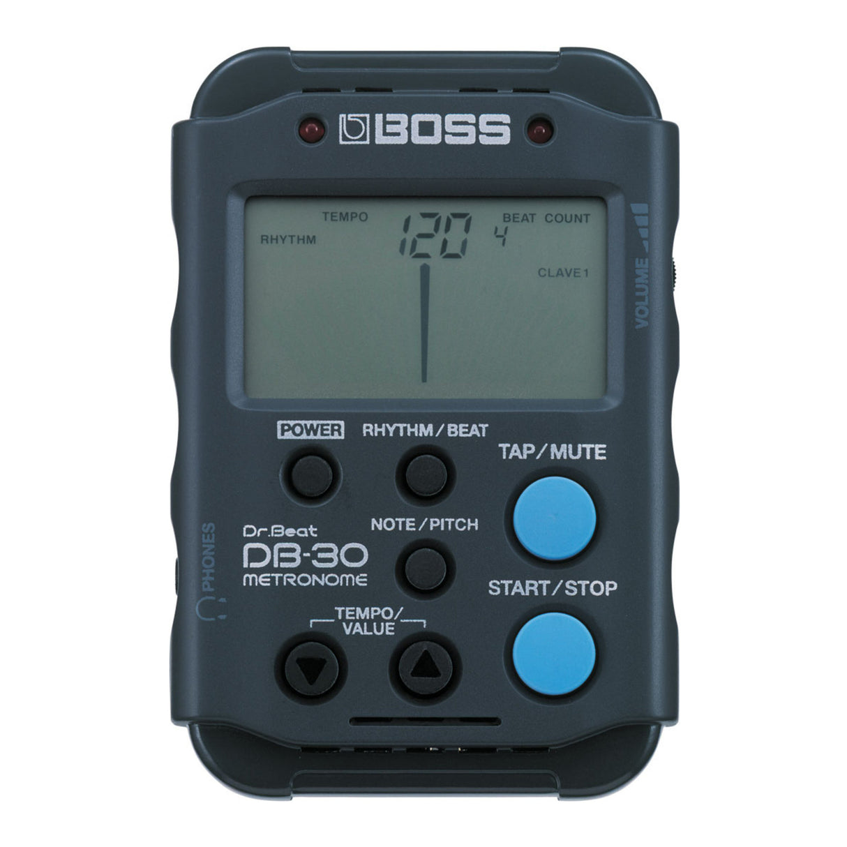 BOSS DB-30 Dr. Beat Portable Rugged Built Nine Rhythm Types Large LCD Metronome
