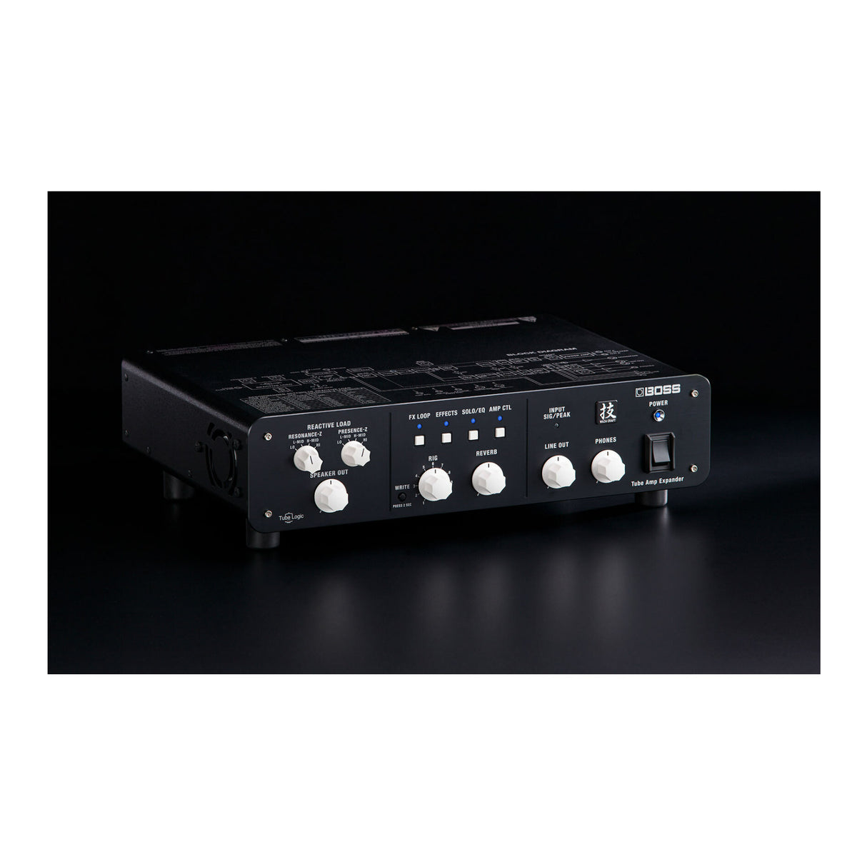 BOSS Guitar WAZA Tube Logic Design Amplifier Expander with 32 Onboard IR Slots