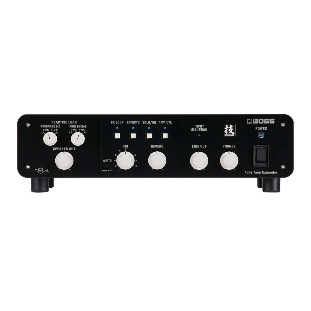 BOSS Guitar WAZA Tube Logic Design Amplifier Expander with 32 Onboard IR Slots