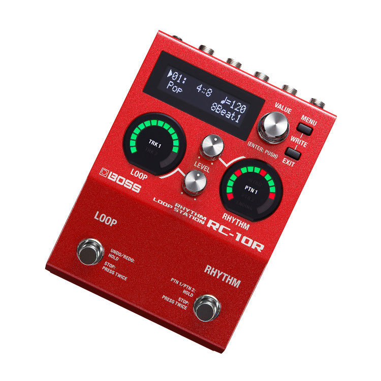 BOSS RC-10R Rhythm Loop Station with Class-Leading Two-Track Looper Engine