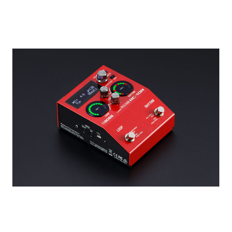 BOSS RC-10R Rhythm Loop Station with Class-Leading Two-Track Looper Engine