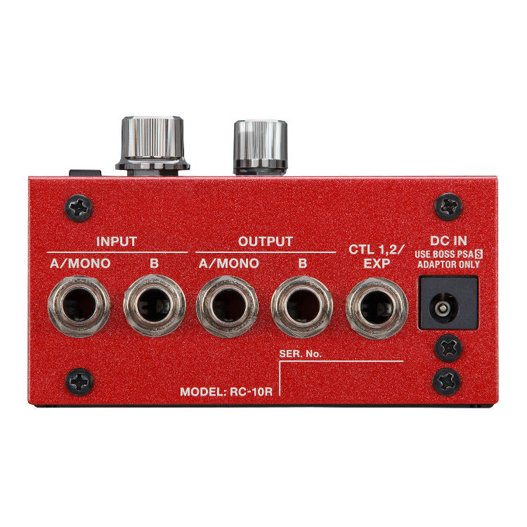 BOSS RC-10R Rhythm Loop Station with Class-Leading Two-Track Looper Engine