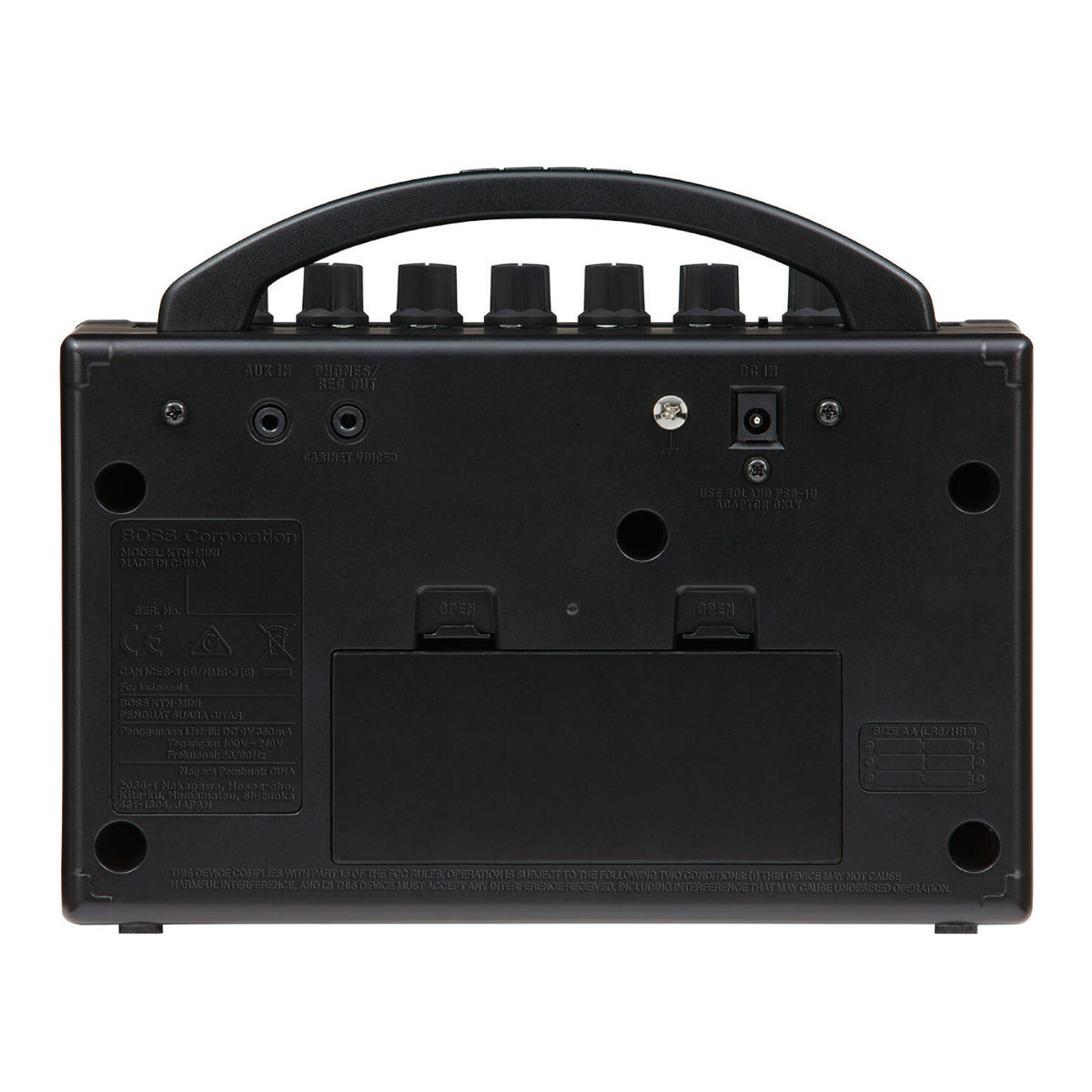 BOSS Katana-Mini 7-Watt Portable Combo Amplifier with Traditional Analog EQ