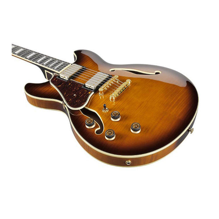 Ibanez AS Artcore Expressionist Electric Guitar (Left Handed, Violin Sunburst)