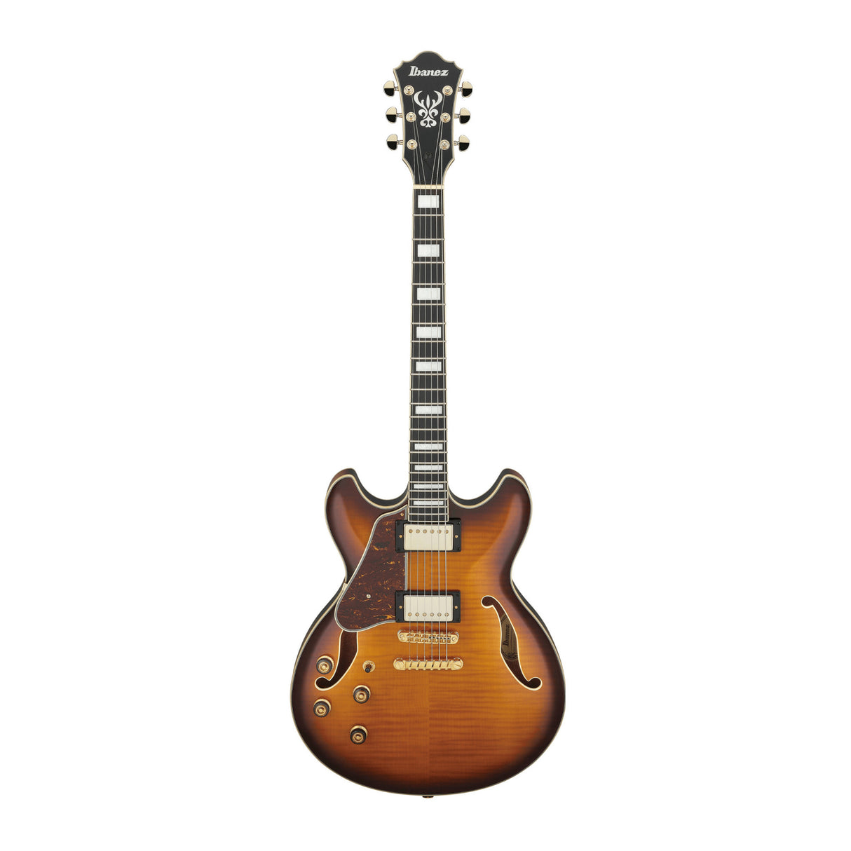Ibanez AS Artcore Expressionist Electric Guitar (Left Handed, Violin Sunburst)