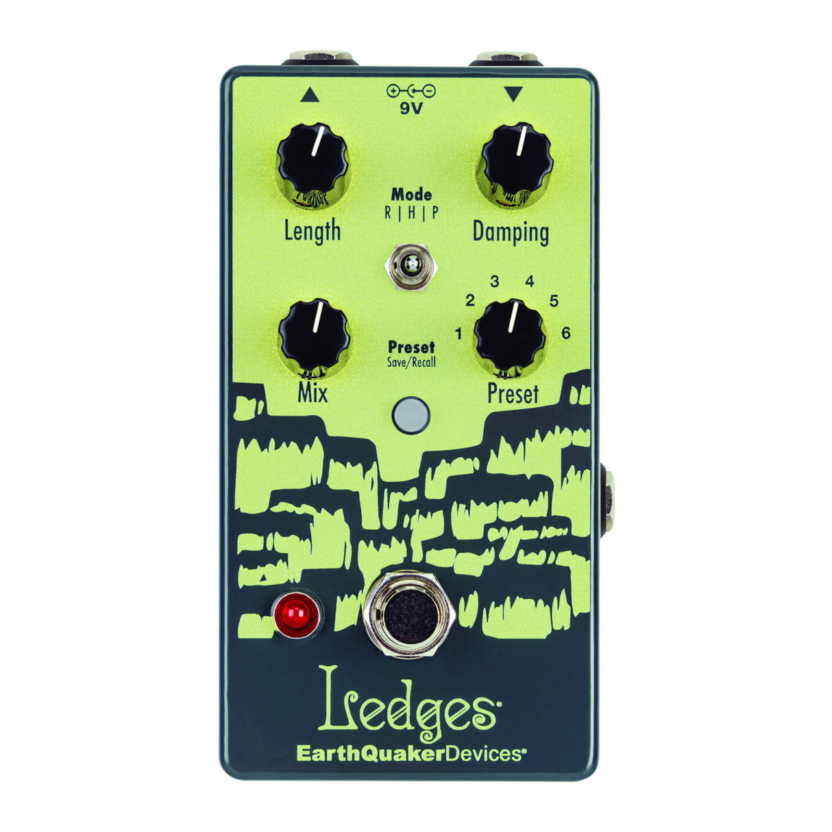 Earthquaker Devices Ledges Tri-Dimensional Reverberation Machine Pedal