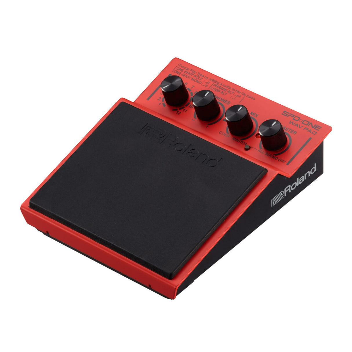 Roland SPD-One WAV Percussion Electronic Drum Pad with Mic Stands