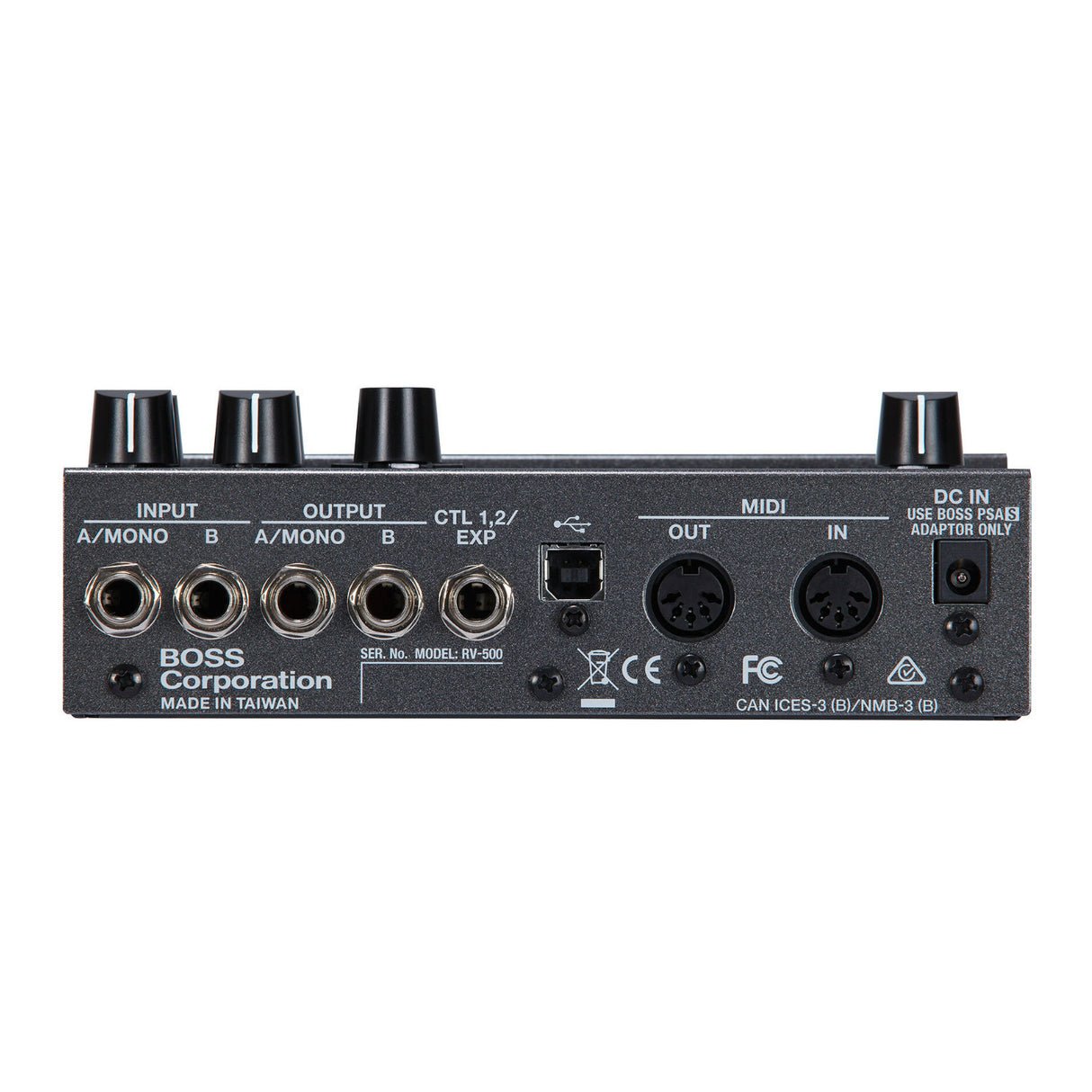 BOSS RV-500 Reverb Processor with 12 Modes, 21 Reverb Algorithm and DSP