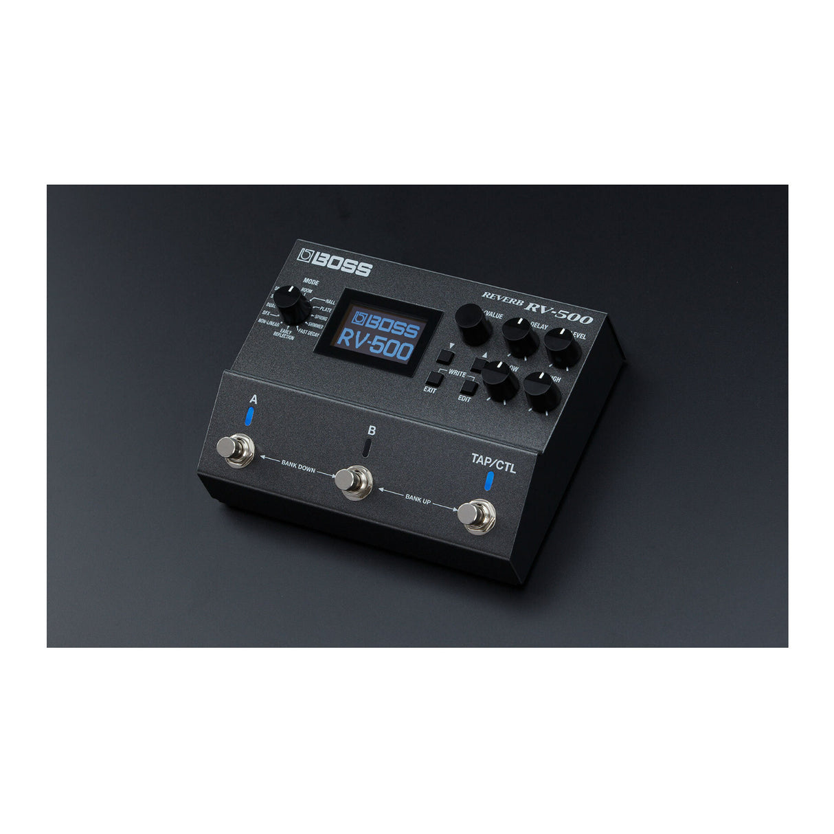 BOSS RV-500 Reverb Processor with 12 Modes, 21 Reverb Algorithm and DSP