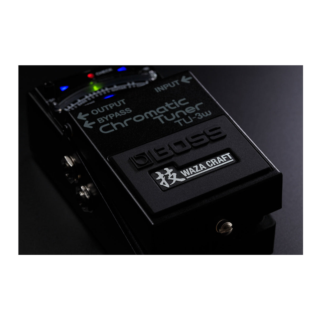 BOSS TU-3W Waza Craft Premium Chromatic Stompbox Tuner with Bypass
