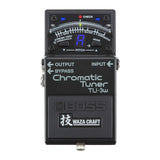 BOSS TU-3W Waza Craft Premium Chromatic Stompbox Tuner with Bypass