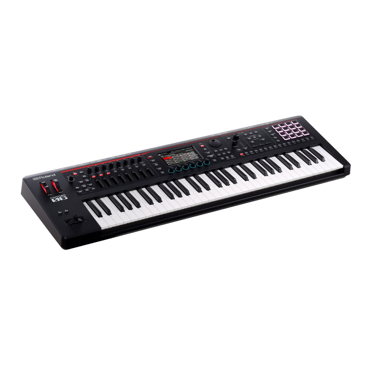 Roland 61-Note FANTOM-06 Synthesizer Keyboard With Color Touchscreen