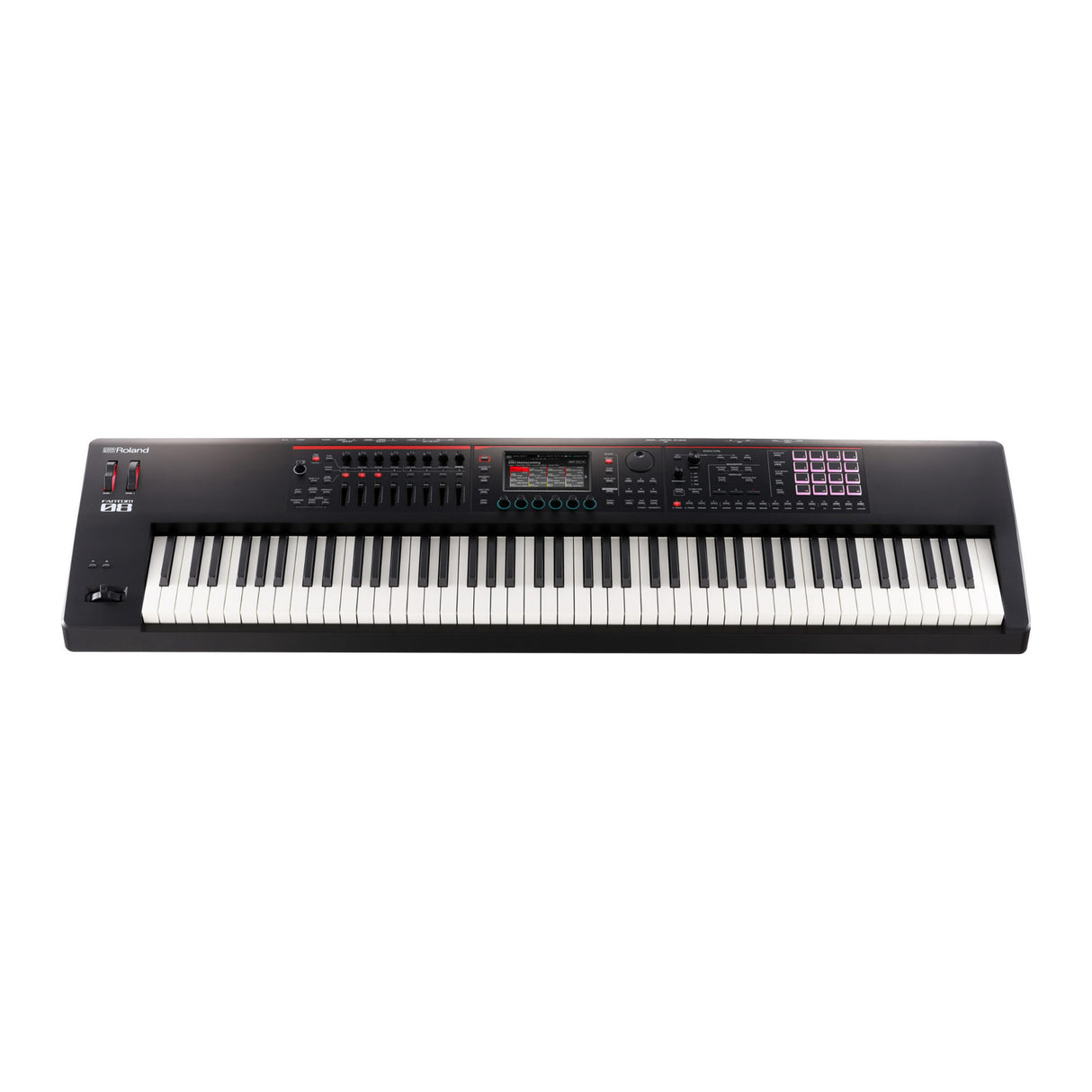 Roland 88-Note FANTOM-08 Synthesizer Keyboard With Color Touchscreen