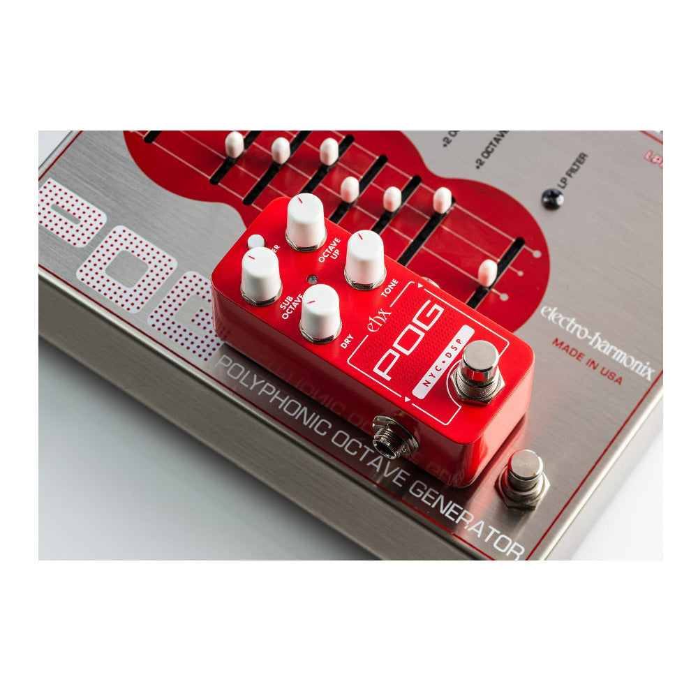 Electro-Harmonix Pico POG Compact and Powerful Polyphonic Octave Generator Pedal
