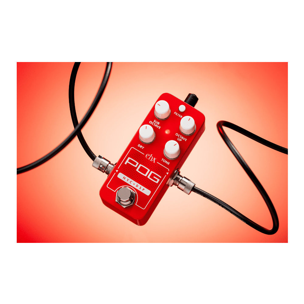 Electro-Harmonix Pico POG Compact and Powerful Polyphonic Octave Generator Pedal